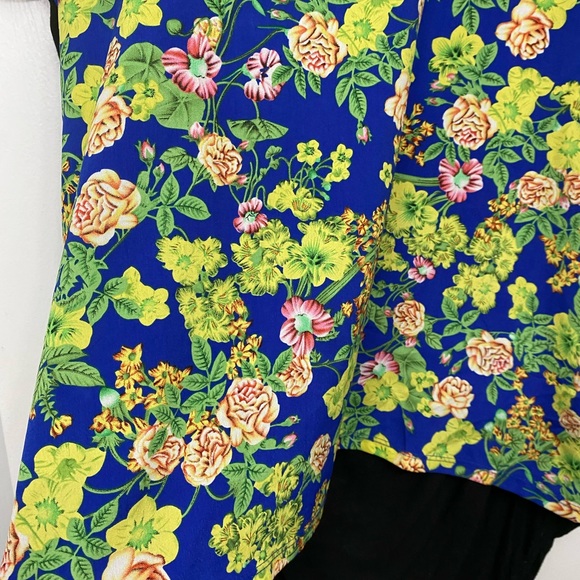 Umgee floral high low shirt - Picture 2 of 4